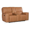 Hooker Furniture Miles Zero Gravity Power Console Loveseat with Power Headrest