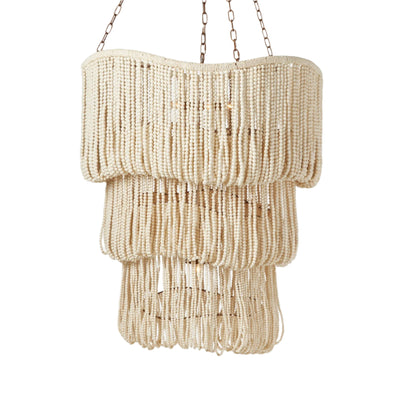 Made Goods Belva 3-Tier Chandelier 38"