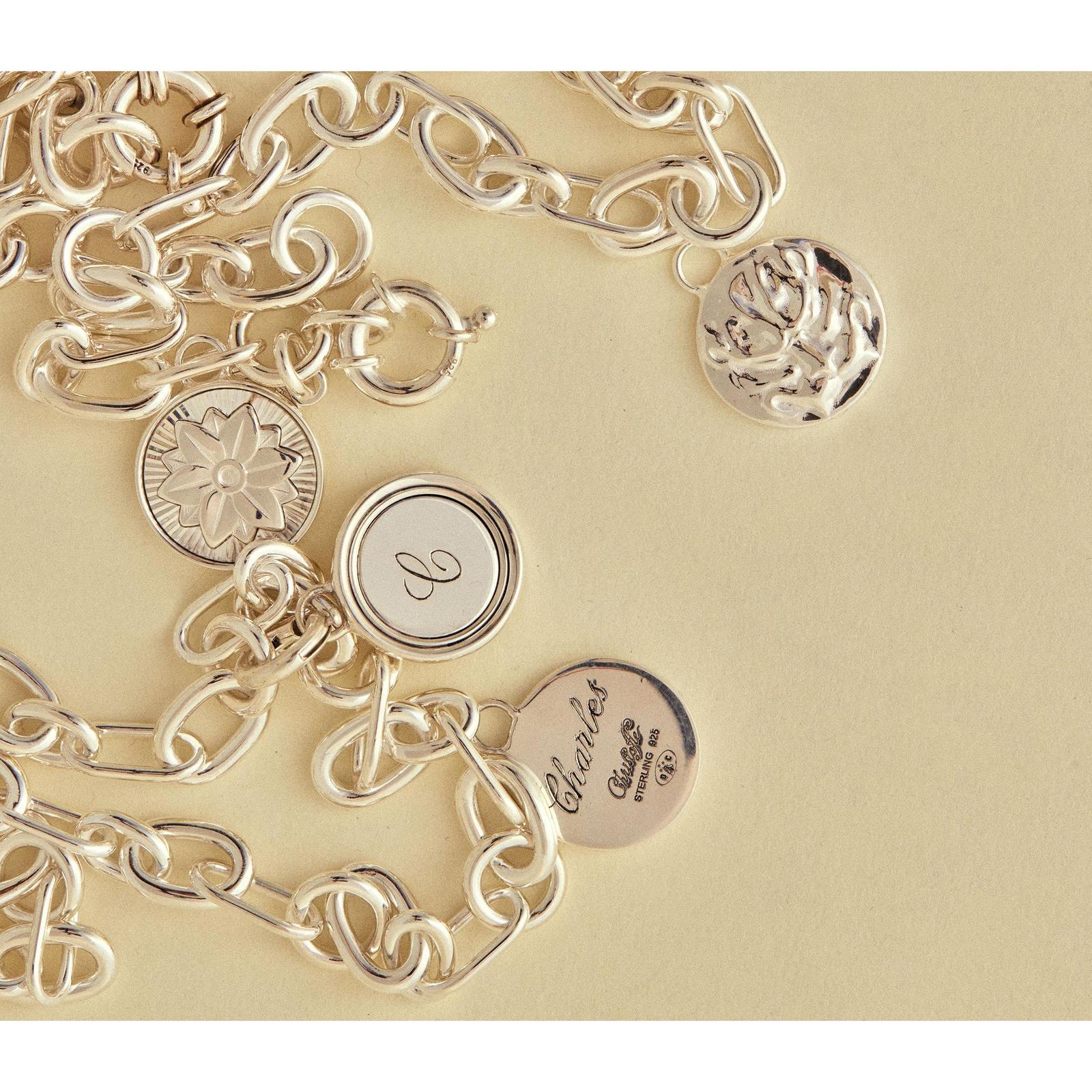 Christofle Chri-Chri Sterling Silver Medal  With Snape Hook