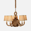 Rachel Handwoven Rope Chandelier