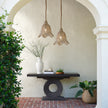 Made Goods Tiffany Outdoor Chandelier 23