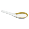 Christofle Malmaison Porcelain Soup Spoon