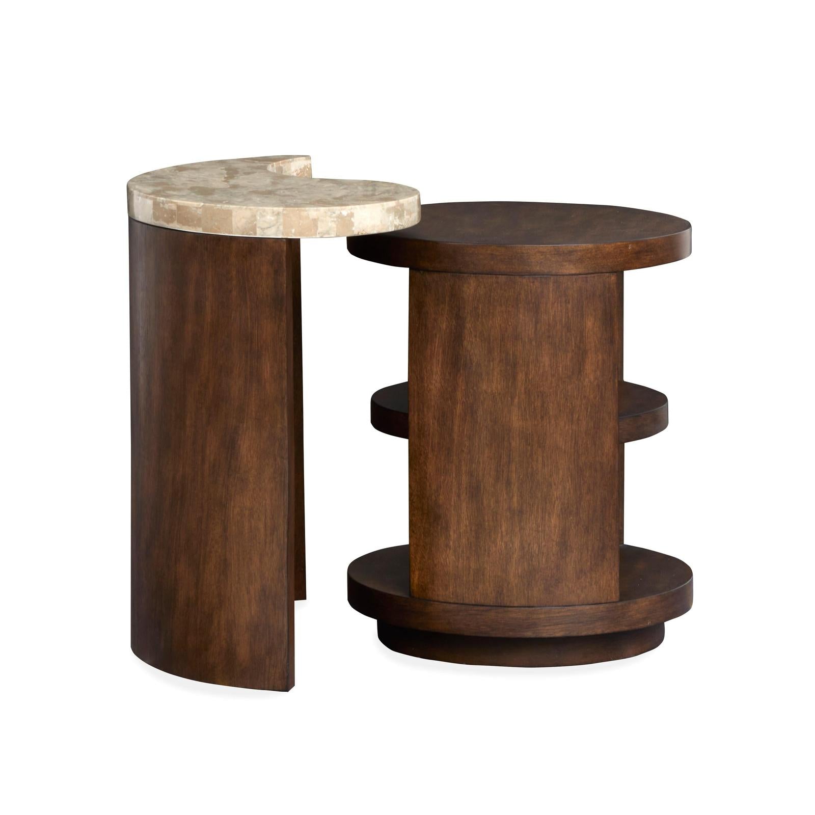Magnussen Home Mcpherson Burnt Umber End Table