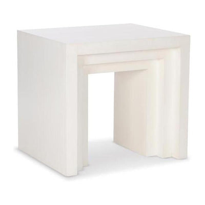 Maitland Smith Aries End Table Coconut