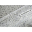 Feizy Redford 8847F Transitional Solid in White/Silver