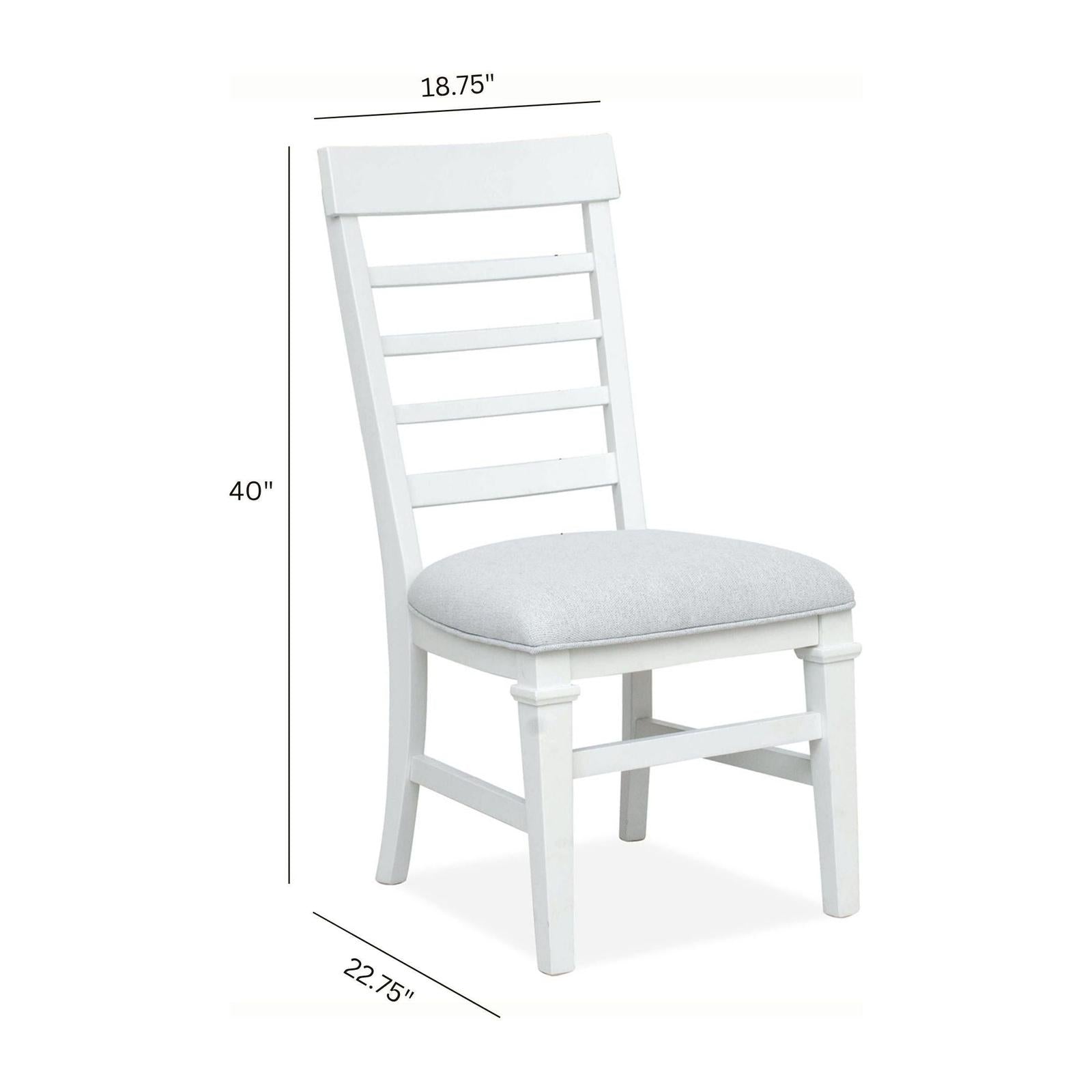 Magnussen Home Charleston Upholstered Side Chair Set of 2