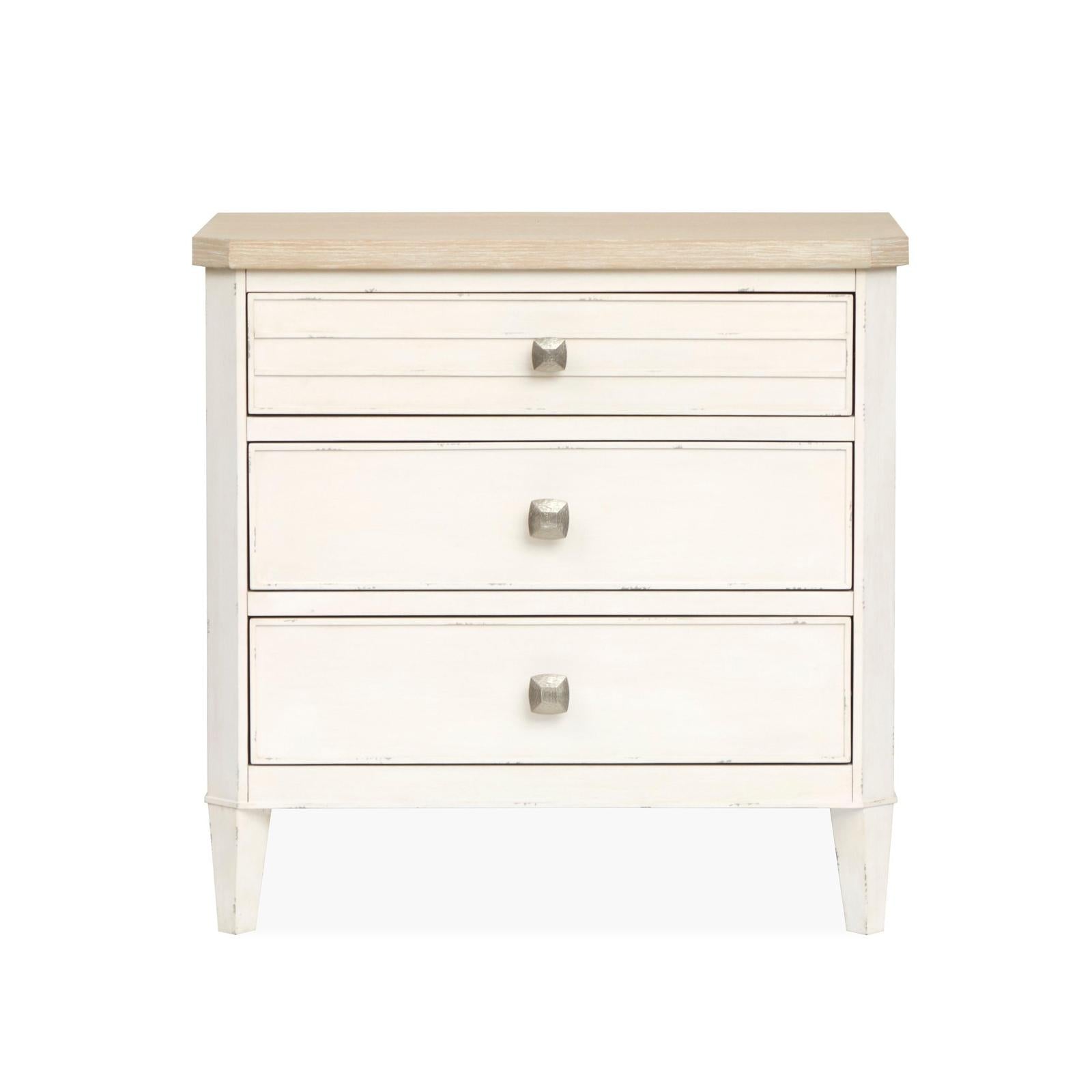 Salt Life Home Echo Isles Sea Pearl and Driftwood Drawer Nightstand