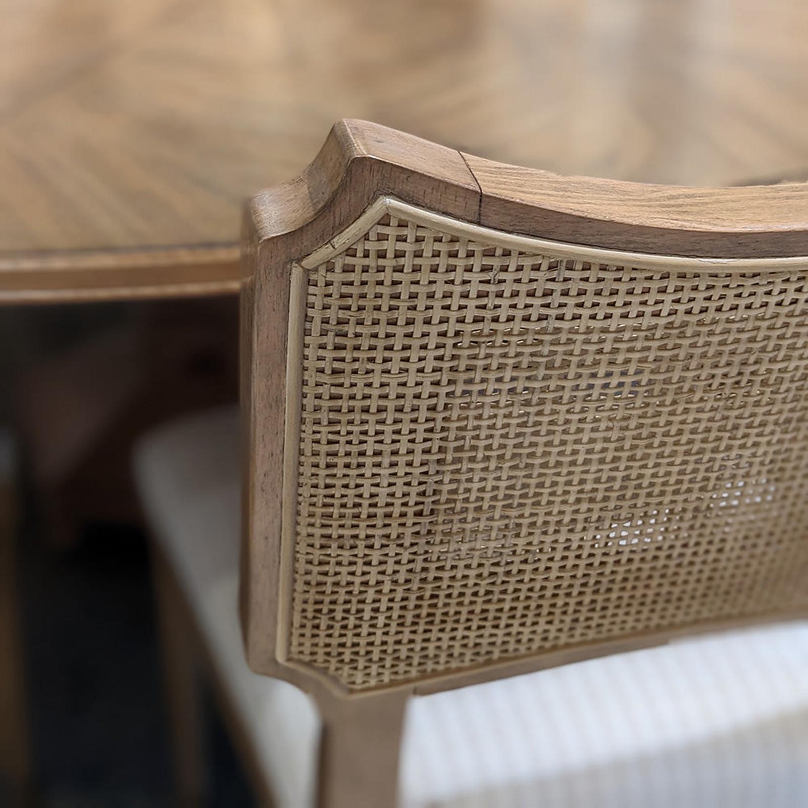 Woodbridge Furniture Powers Cane Side Chair