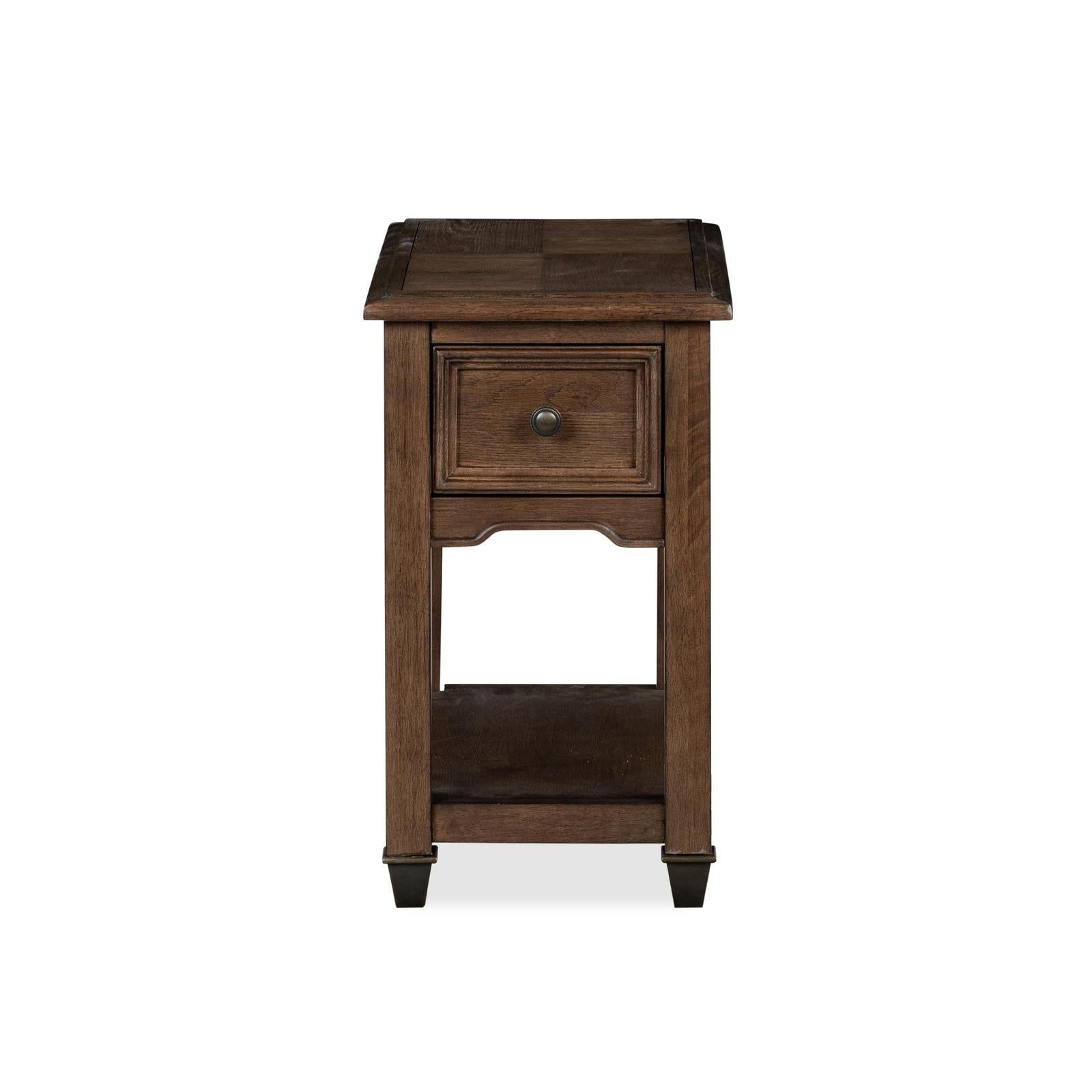 Magnussen Home Cormac Brown Rectangular Accent Table