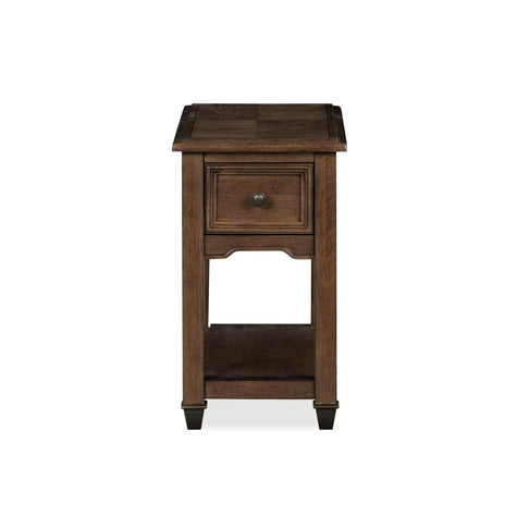 Magnussen Home Cormac Brown Rectangular Accent Table