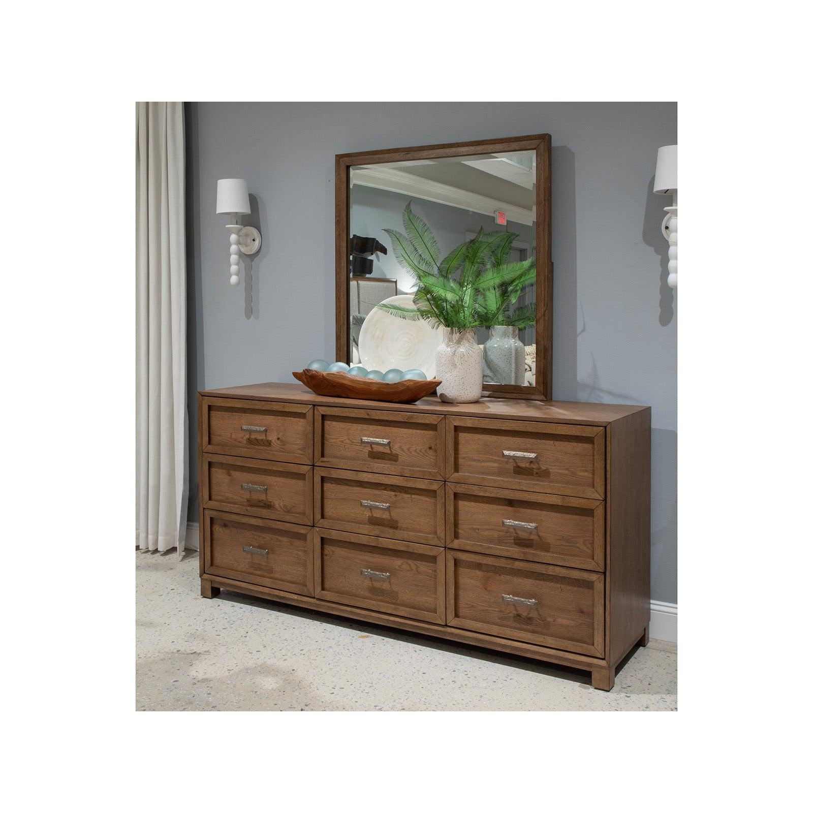 Magnussen Home Laurel Ridge Brown Drawer Dresser