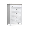 Salt Life Home Windmill Harbour White Whisp and Sand Drawer Chest