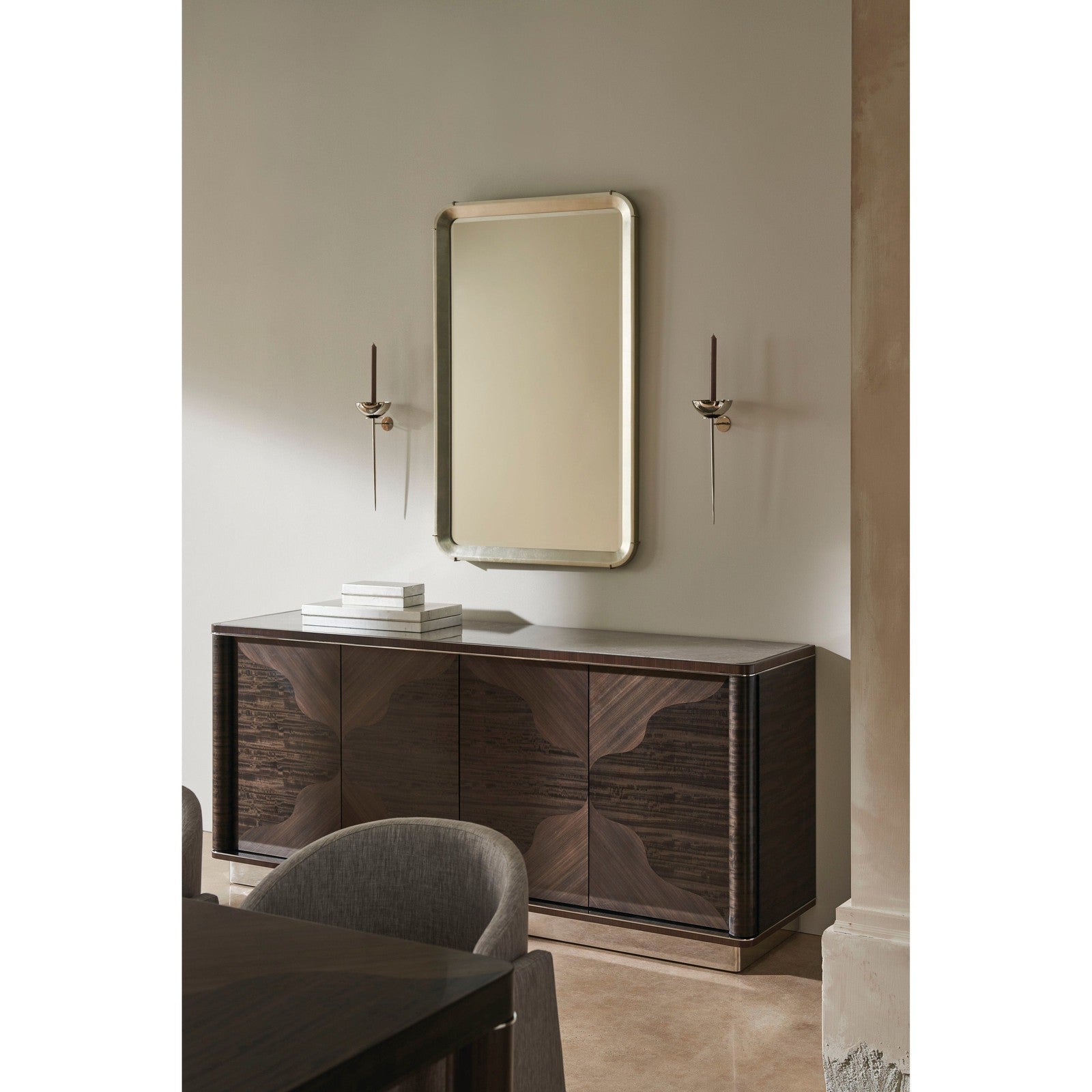 Caracole Classic Mirror Image Dining Table
