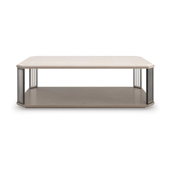 Caracole Classic Alloy Cocktail Table