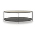 Caracole Classic Smoulder Oval Cocktail Table