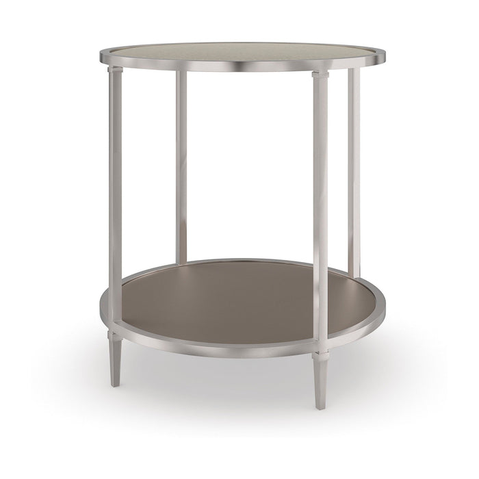 Caracole Classic Shimmer Round End Table