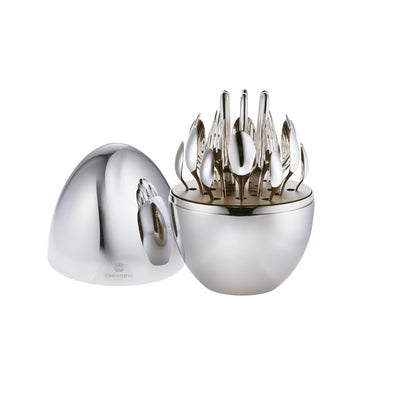 Christofle Mood Easy Silver-Plated 24-Piece Flatware Set