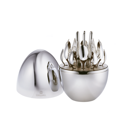 Christofle Mood Easy Silver-Plated 24-Piece Flatware Set