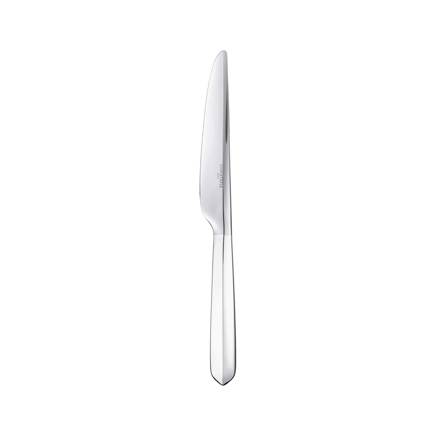 Christofle Infini Christofle Silver-Plated Serrated Dinner Knife
