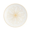 Christofle Malmaison Impériale Porcelain Bread Plate Gold Finish