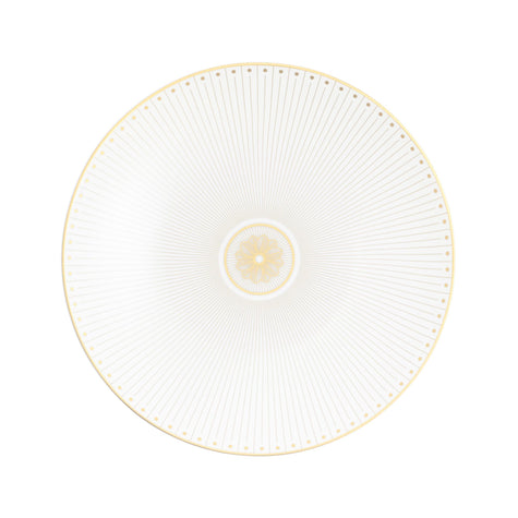 Christofle Malmaison Impériale Dessert Plate Porcelain Gold