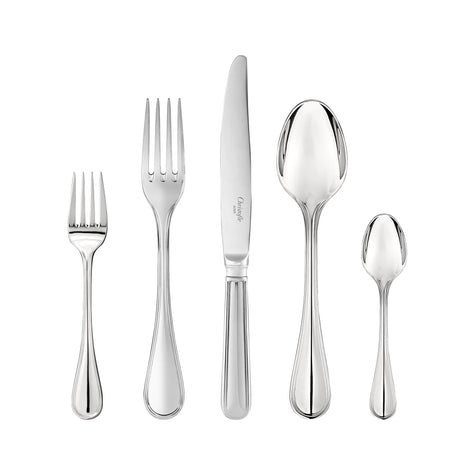 Christofle Albi Acier 5-Piece Flatware Set