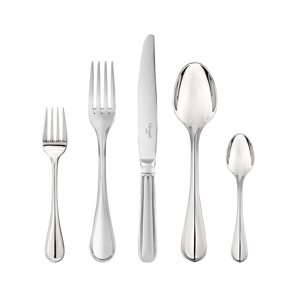 Christofle Albi Acier 5-Piece Flatware Set