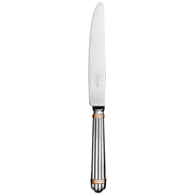 Christofle Aria Silver Plated Gold Accents Dinner Knife
