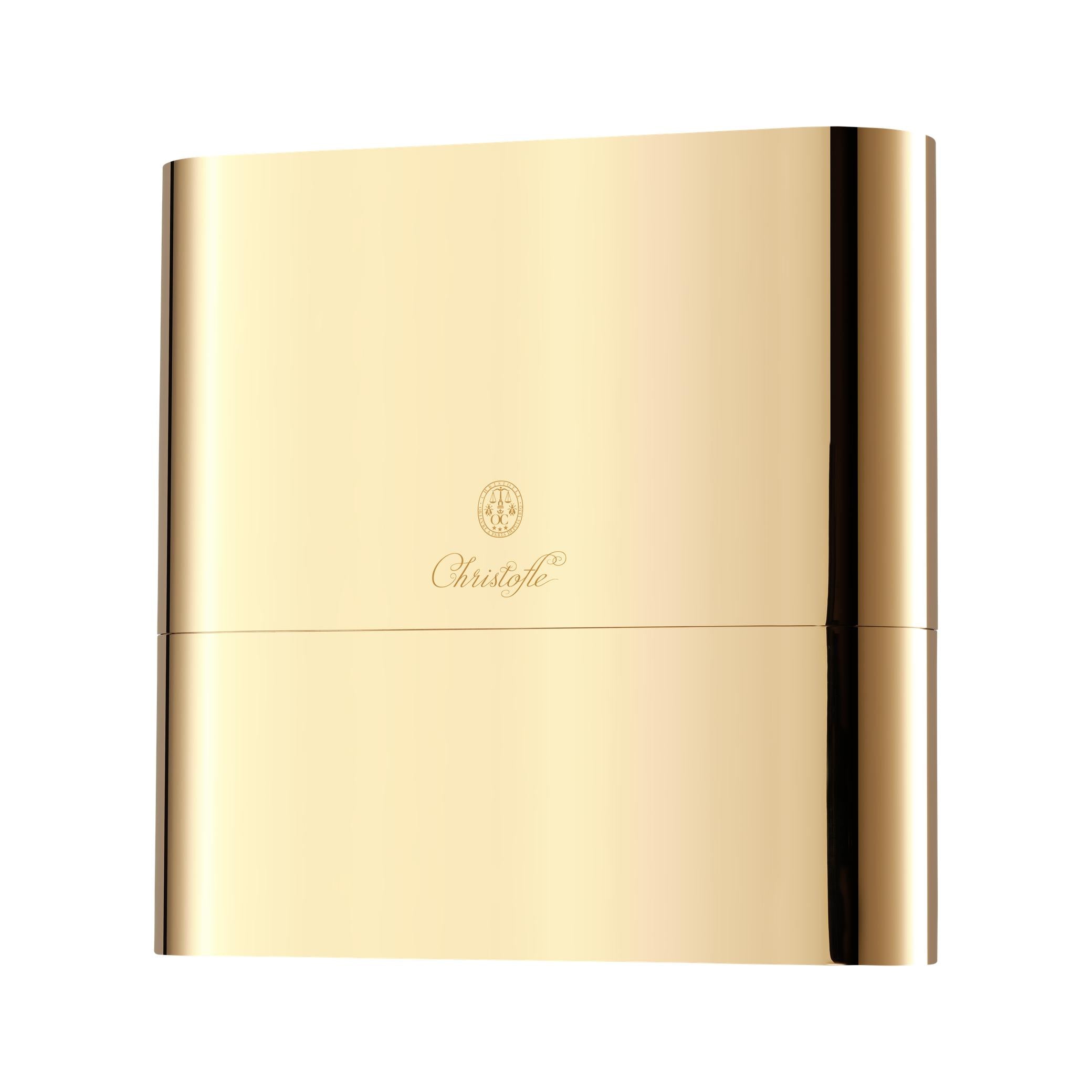 Christofle Concorde Variations Gold Stainless Steel Case Only