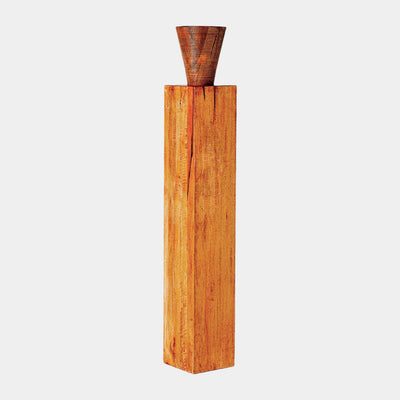 Global Views Timone Floor Pillar Holder