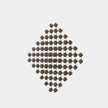 Global Views Wood Brass Ramus Wall Art