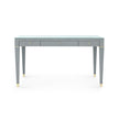 Villa & House Claudette Desk with Glass Top