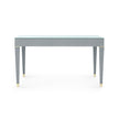 Villa & House Claudette Desk with Glass Top
