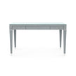 Villa & House Claudette Desk with Glass Top