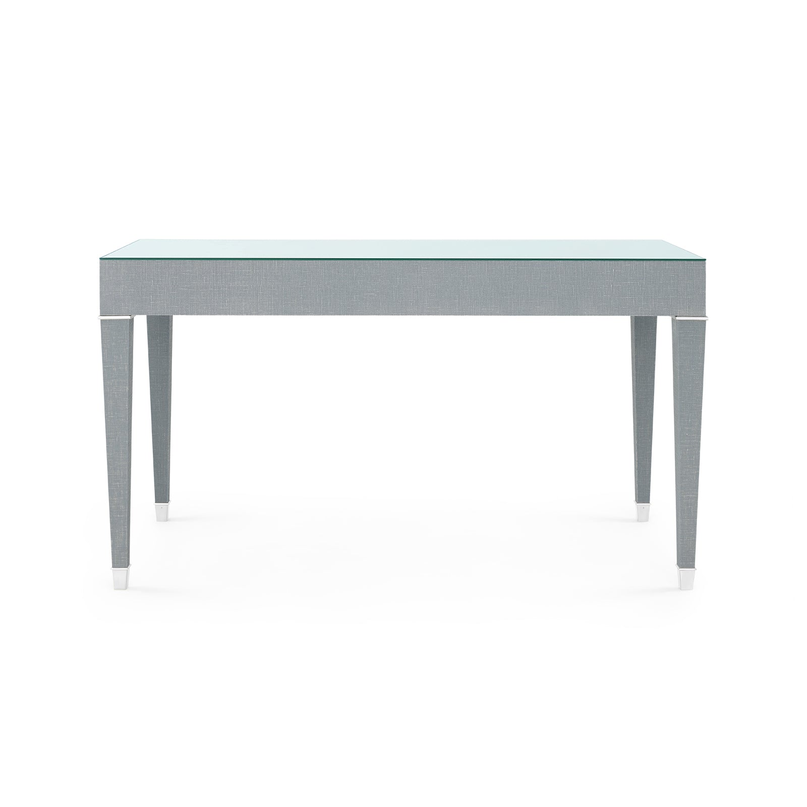 Villa & House Claudette Desk with Glass Top