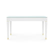 Villa & House Claudette Desk with Glass Top
