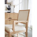 Hooker Furniture Retreat Cane Back Arm Chair - Beige - Set of 2