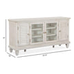 Magnussen Home Newport Alabaster Console