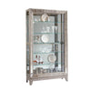 Pulaski Furniture PFC Curios Antique Style 5 Shelf Mirrored Curio Cabinet