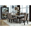 Magnussen Home Ryker Nocturn Black & Coventry Grey Dining Table