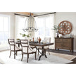 Magnussen Home Roxbury Manor Homestead Brown Upholstered Arm Chair Set of 2