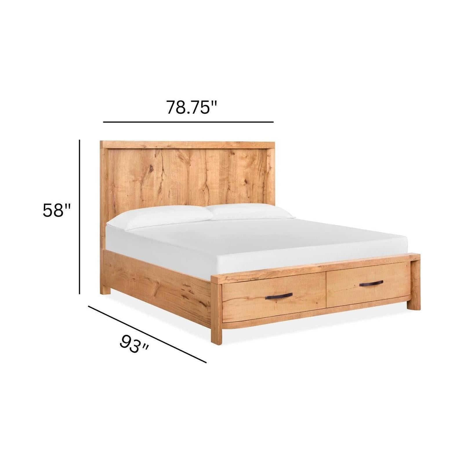 Magnussen Home Laramie Honey Wheat Bed