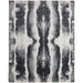Feizy Coda 8930F Modern Abstract Rug in Black/White