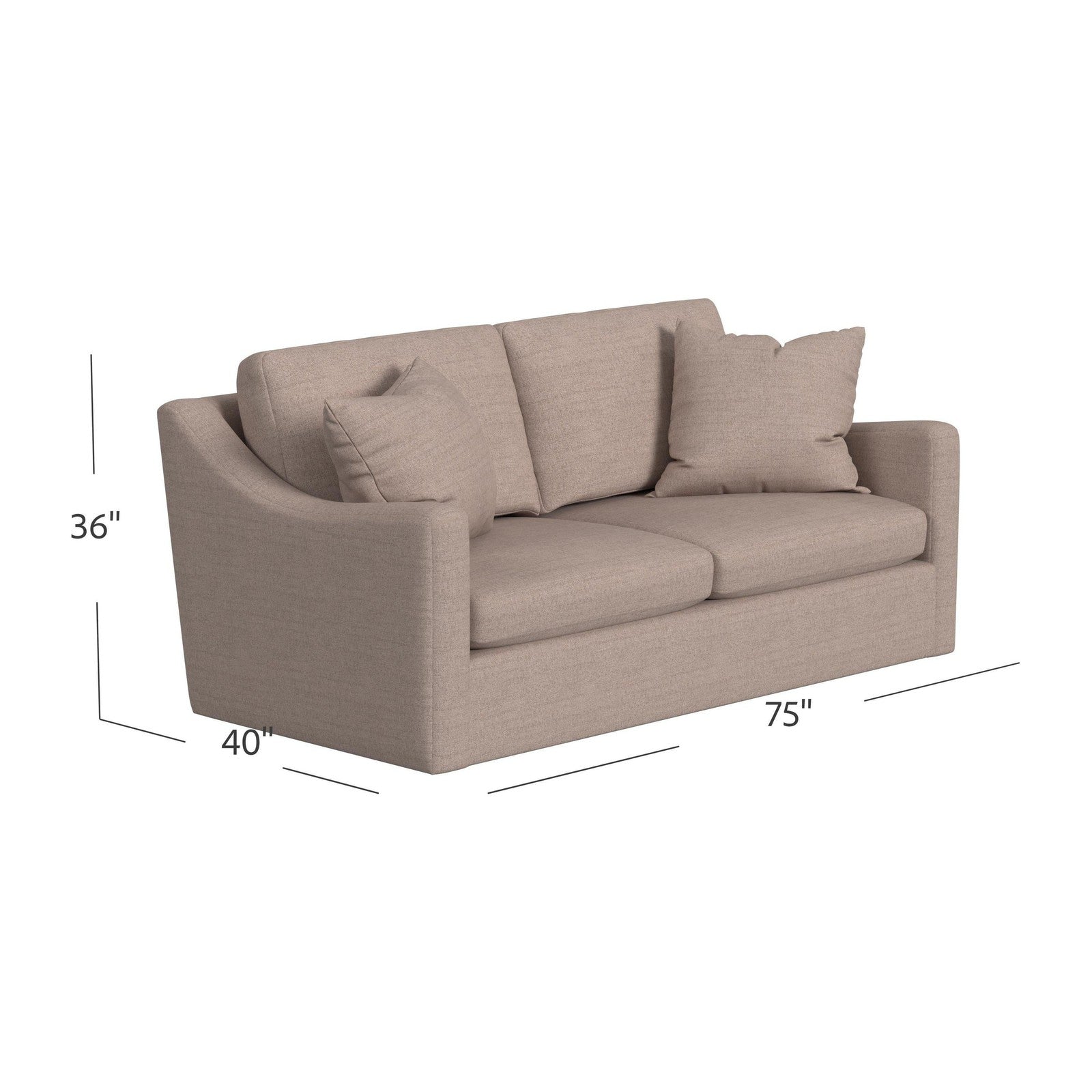 Hooker Upholstery Dimitri Studio Sofa