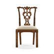Jonathan Charles Chippendale Rococo Quatrefoil Side Chair