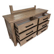 Magnussen Home Claremont Smokey Taupe Double Drawer Dresser