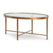 Century Furniture Logan Small Oval Cocktail Table