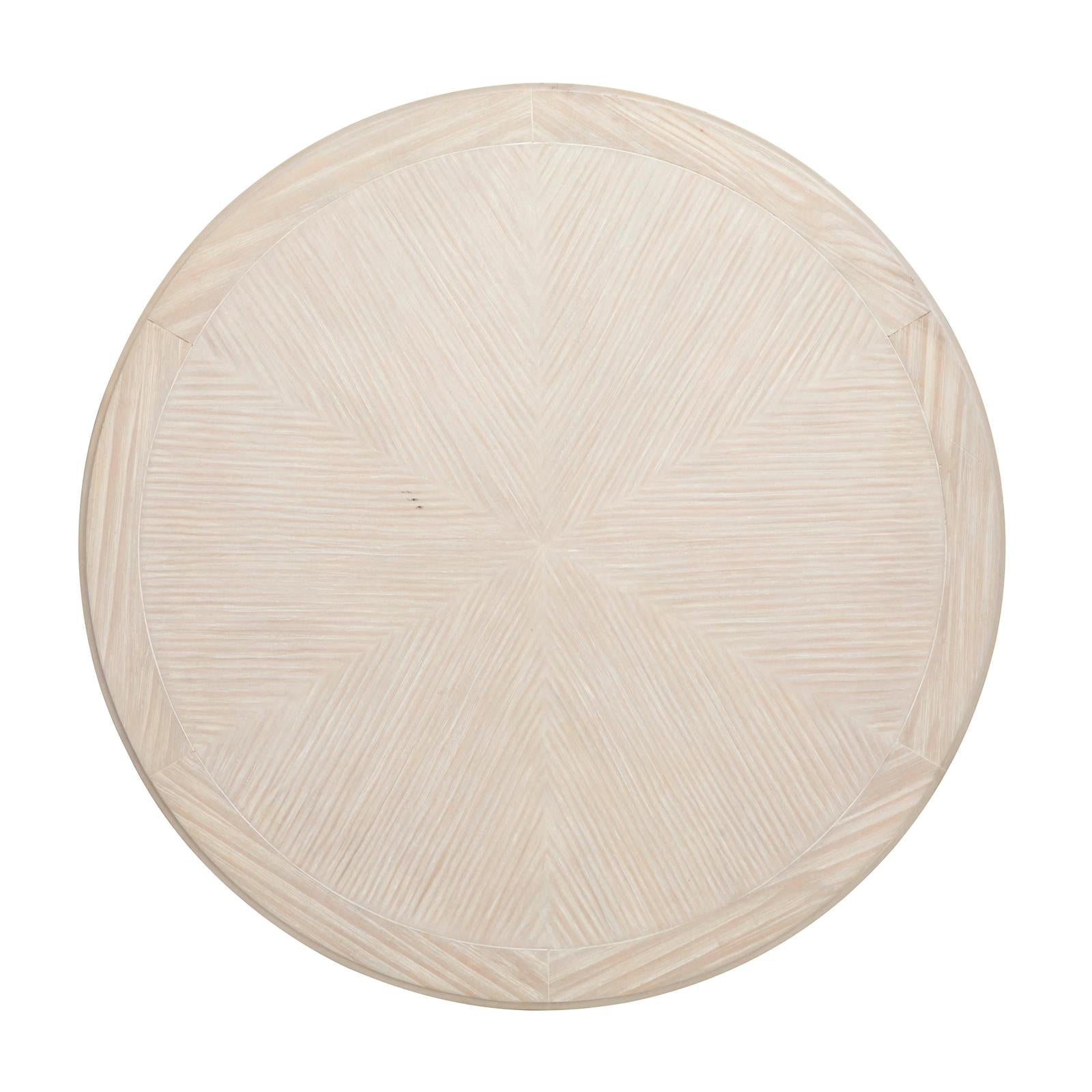 Magnussen Home Bostwick Coconut Cream Round Cocktail Table