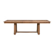 Magnussen Home Woodward Dark Clove Trestle Extendable Dining Table