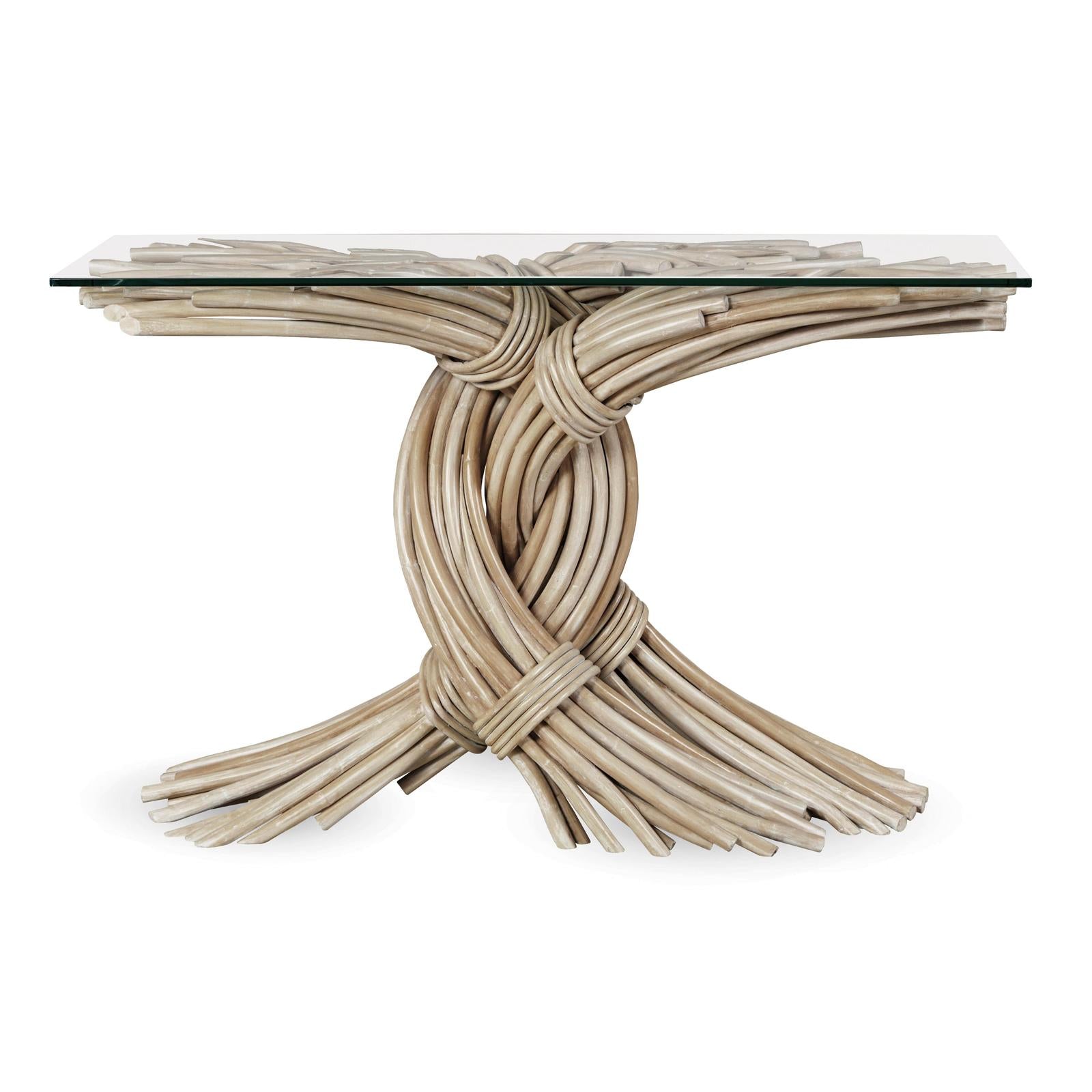 Century Furniture Curate Braided Knot Console Table